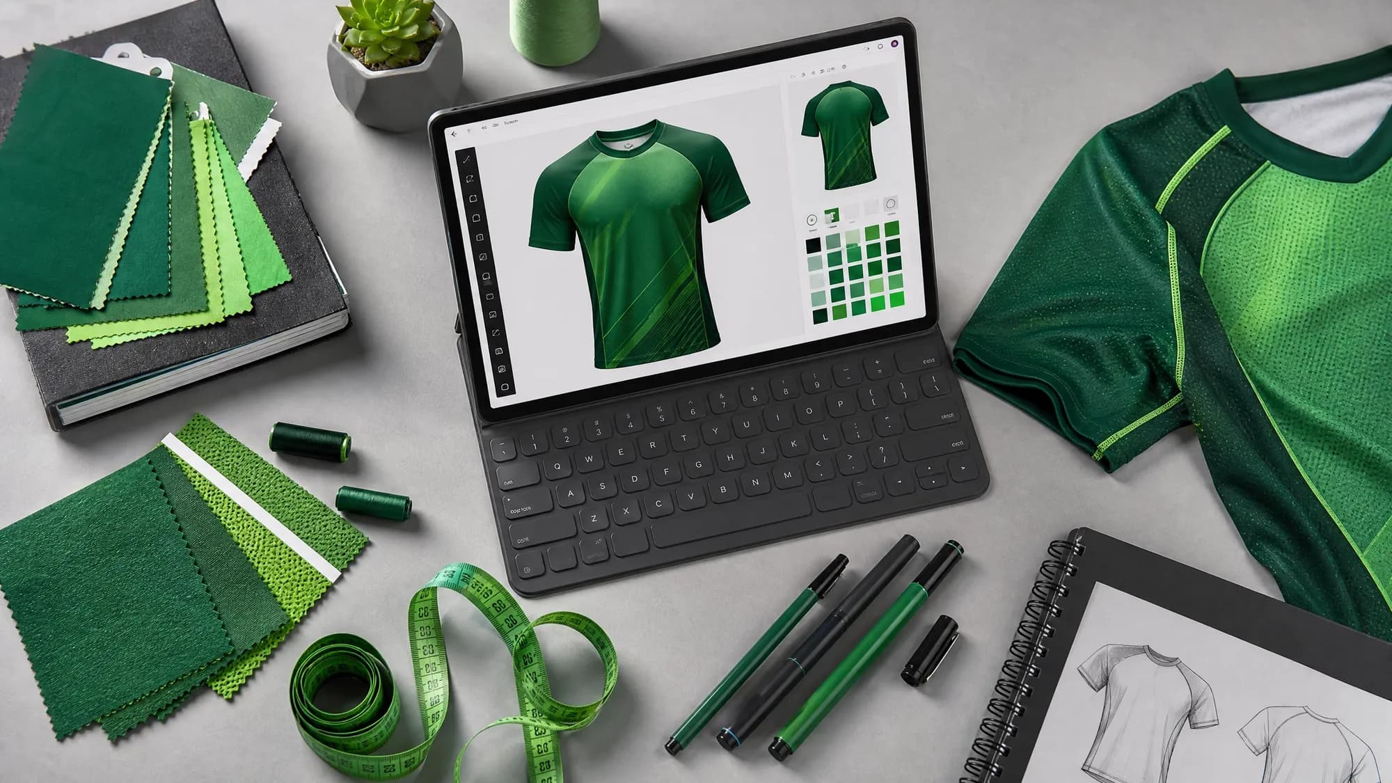 Design de camisa personalizada Vestementa